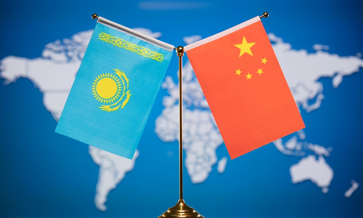 China and Kazakhstan 